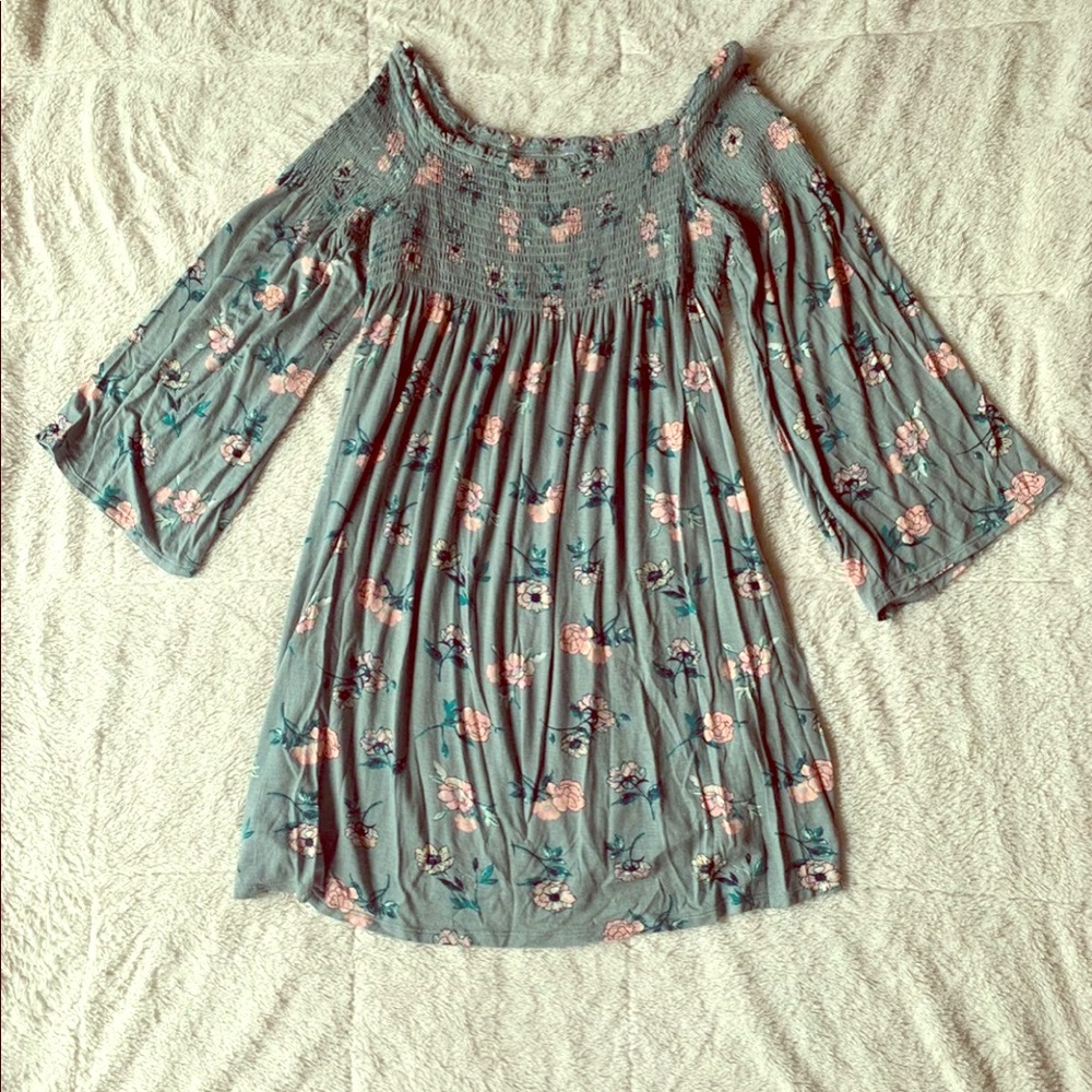 Off the shoulder dress